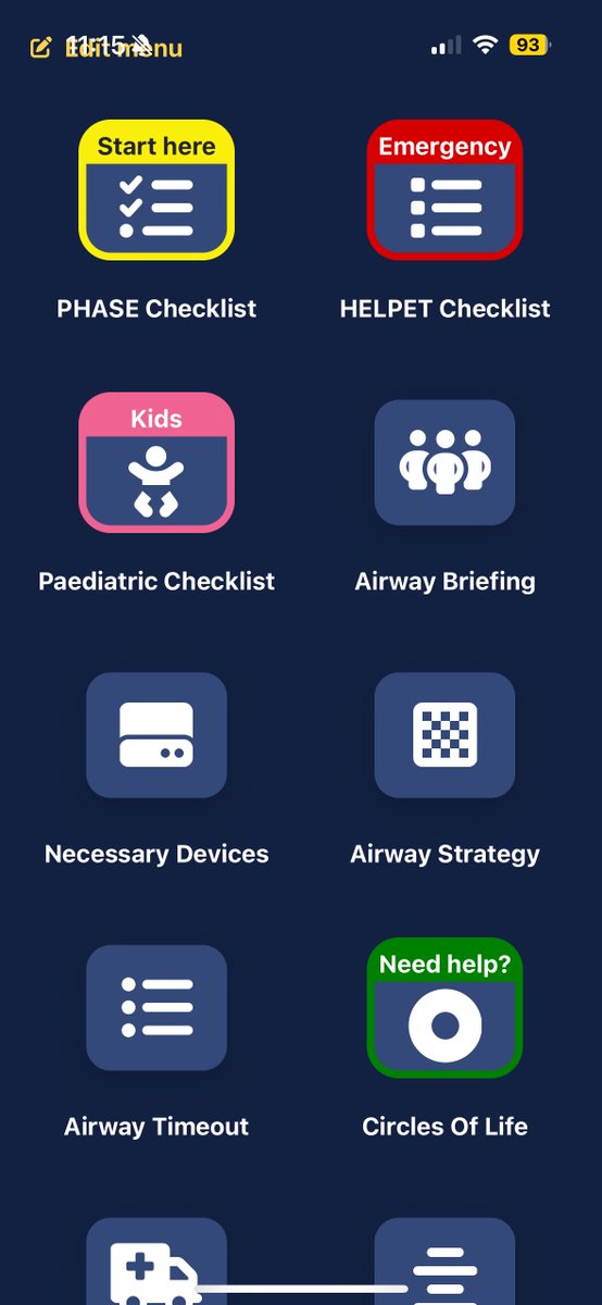 Airway Triage App Common sense airway management assessment and education Download from the app stores @AirwayTriageApp #anaesthesia #airway