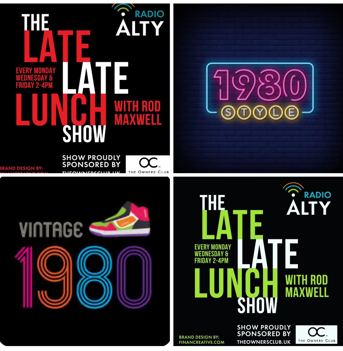 Today on RadioAlty.co.uk - #theLateLateLunchshow is going back to 1980 and playing some of the top 50 singles from that year. From Sheena to OMD, The Jam and Bowie - it was a mix bag of tracks and news. 2pm on RadioAlty.co.uk - online, apps, Alexa.