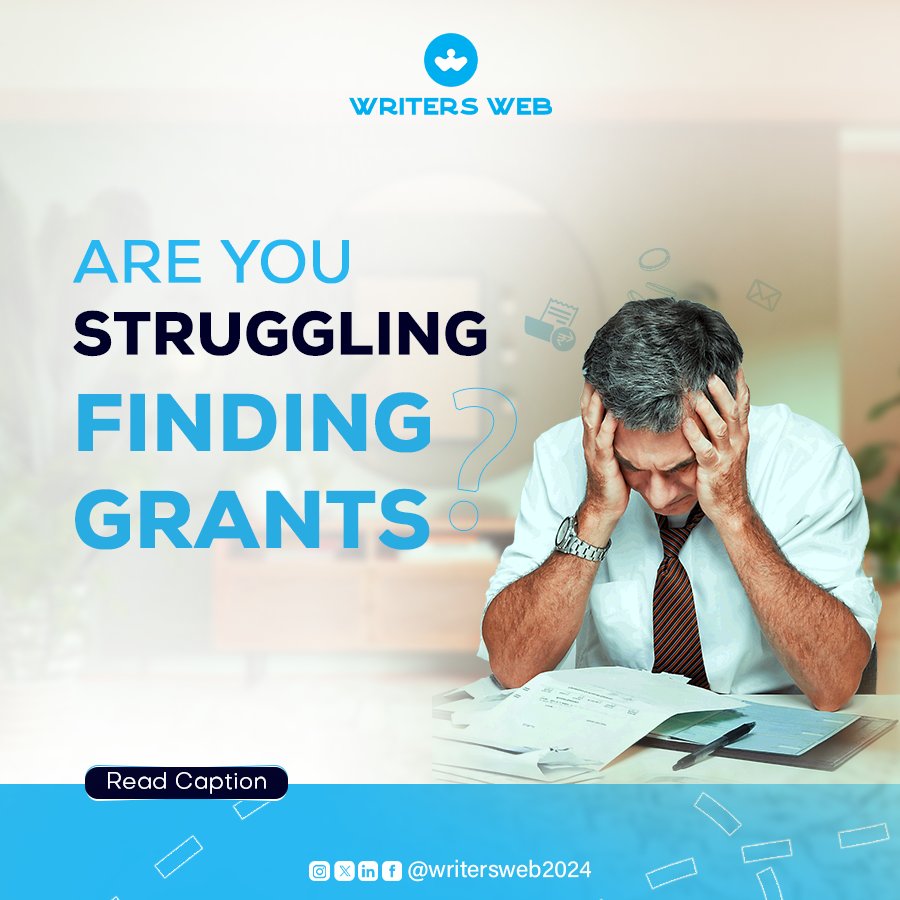 Having trouble finding grants? Allow us to guide you through the complex landscape of funding opportunities! 

At Writers Web, we specialize in linking organizations with the grants essential for their success.

 #FundingOpportunities #GrantFunding #NonprofitFunding