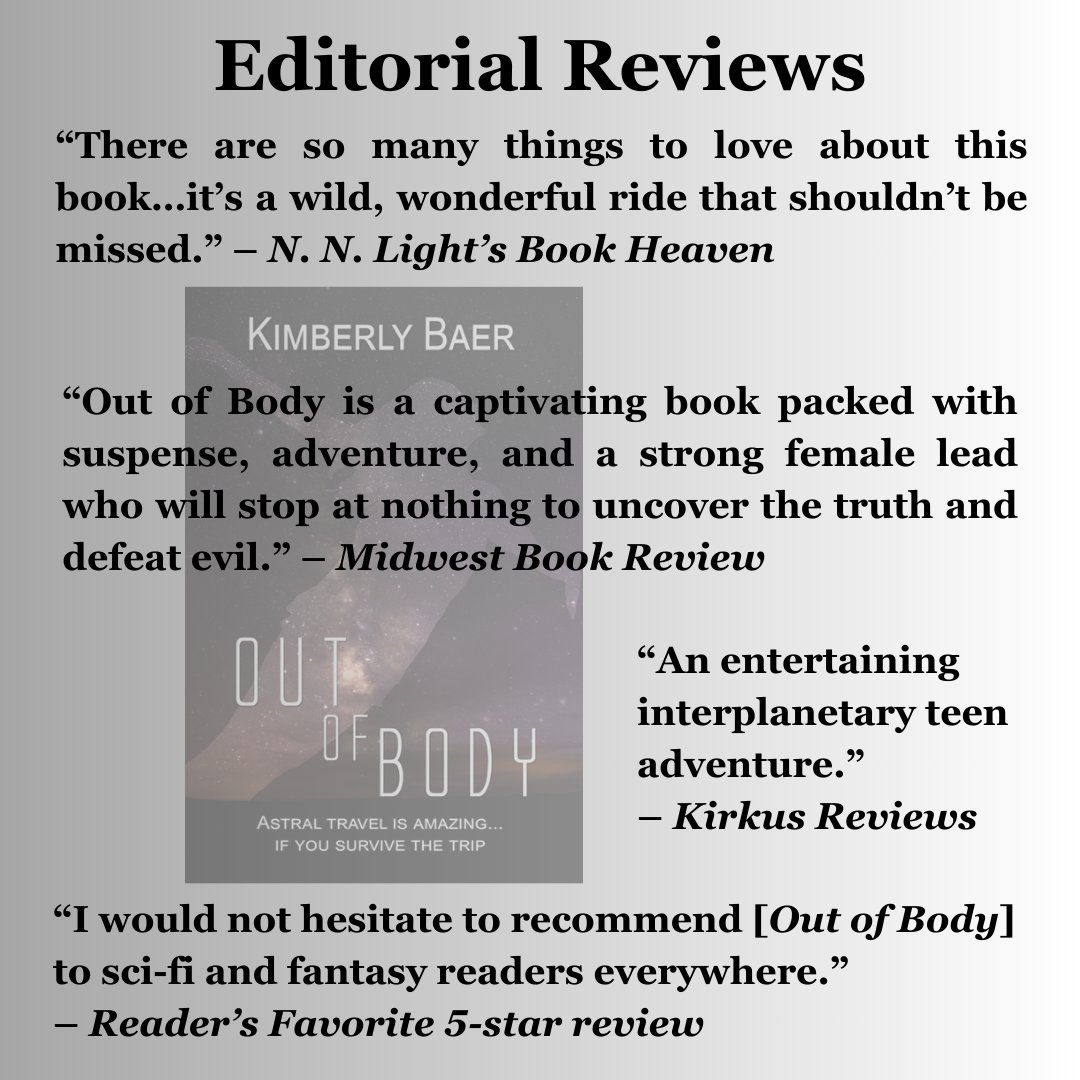 Check out the OUT OF BODY book trailer: youtube.com/watch?v=BYzqrZ… 
#yabooks #yalit #teenlit #astralprojection #paranormal #scifi #wrpbks #bookstagram
