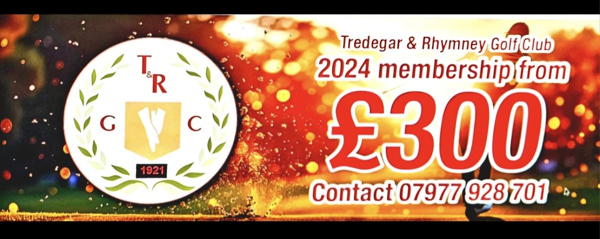 Summer memberships available at @TRGC01