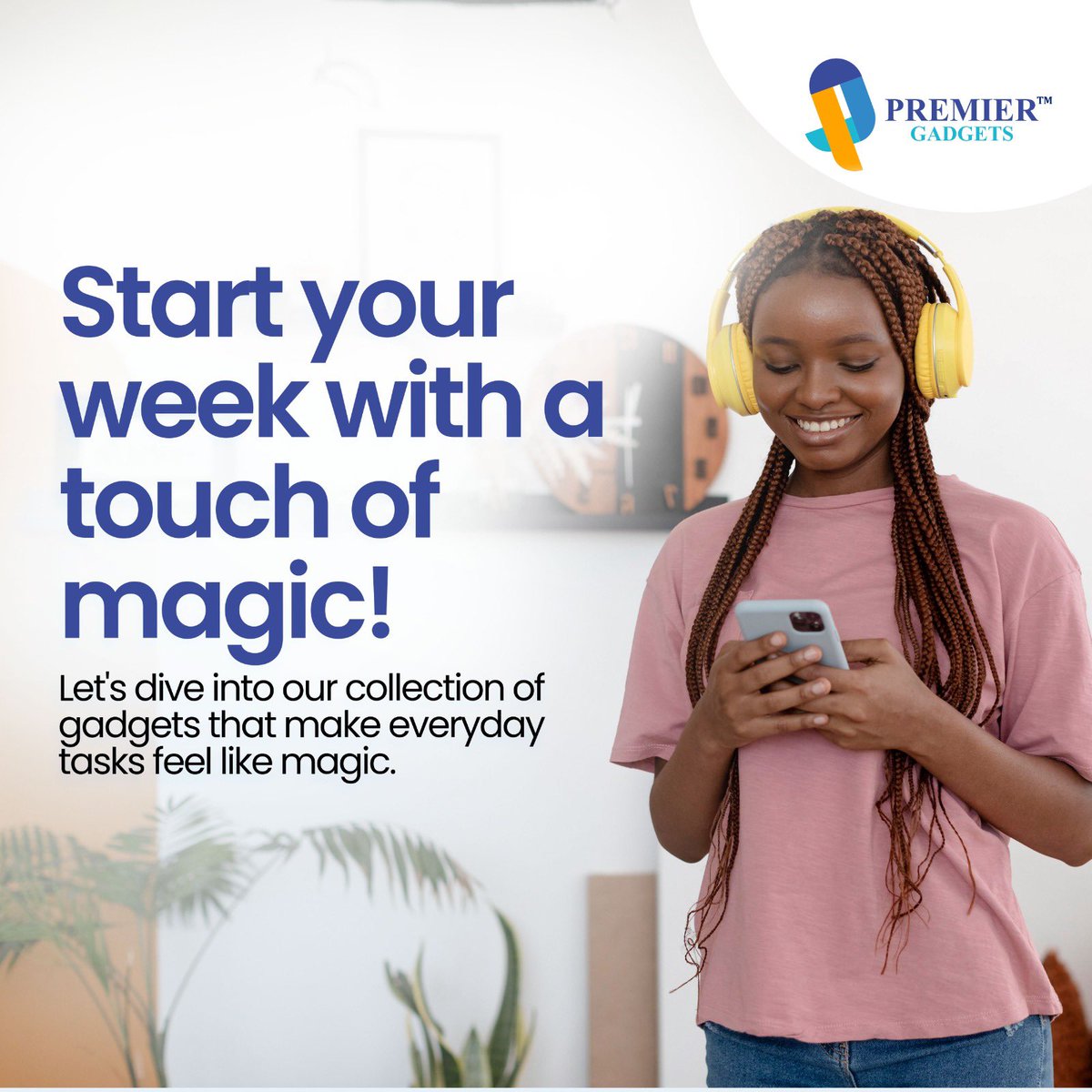 Elevate your Monday game with the latest tech essentials! Start the week with a bang as you embrace efficiency, connectivity, and style. Make purchase online, @premiergadgetng 🛒🛒🛒🛒🛒 Or visit our Store to order #harmonygroup #premiergadget #letsgodigital