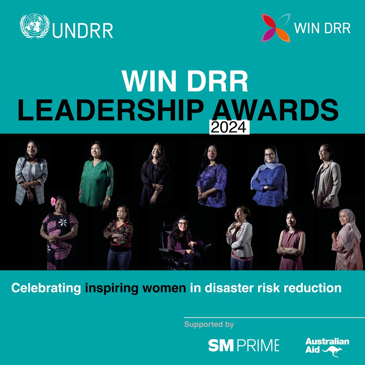 For the 4th consecutive year, WIN #DRR recognizes the achievements of women working in #disaster risk reduction across #AsiaPacific with the Leadership Awards 🏆 in two categories. ➡️ Nominate yourself or an inspiring woman by 14 June 2024: undrr.org/news/nominatio…