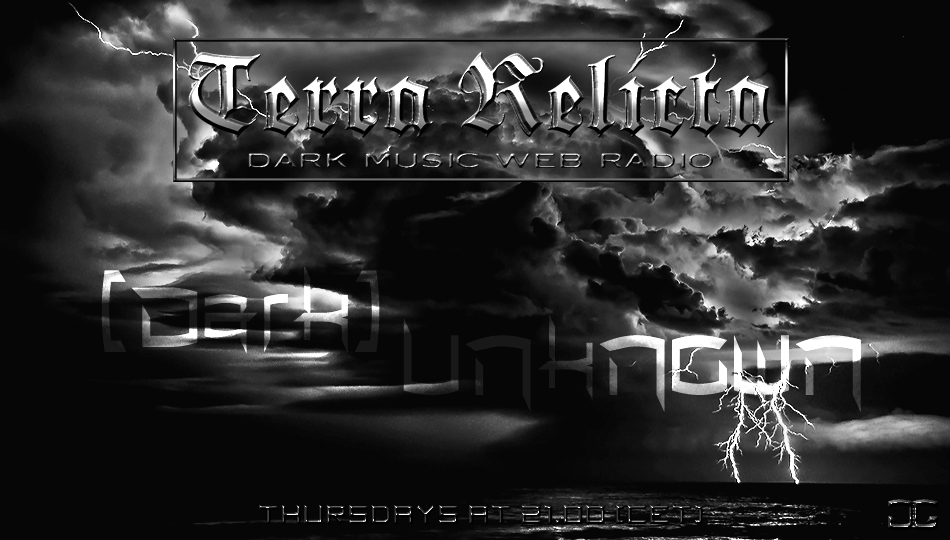 DARK Unknown - repetition at 21.00 [CEST] on #TerraReelictaradio▶️terrarelicta.com/radio❗️ #blackbook #diaryofdreams & #philharmonieleipzig #driftintoblack #evercloud #frontalboundary #mortemia #octavianwinters #pig #silentstar #somnent #xtrhuman #TerraRelicta #darkmusic