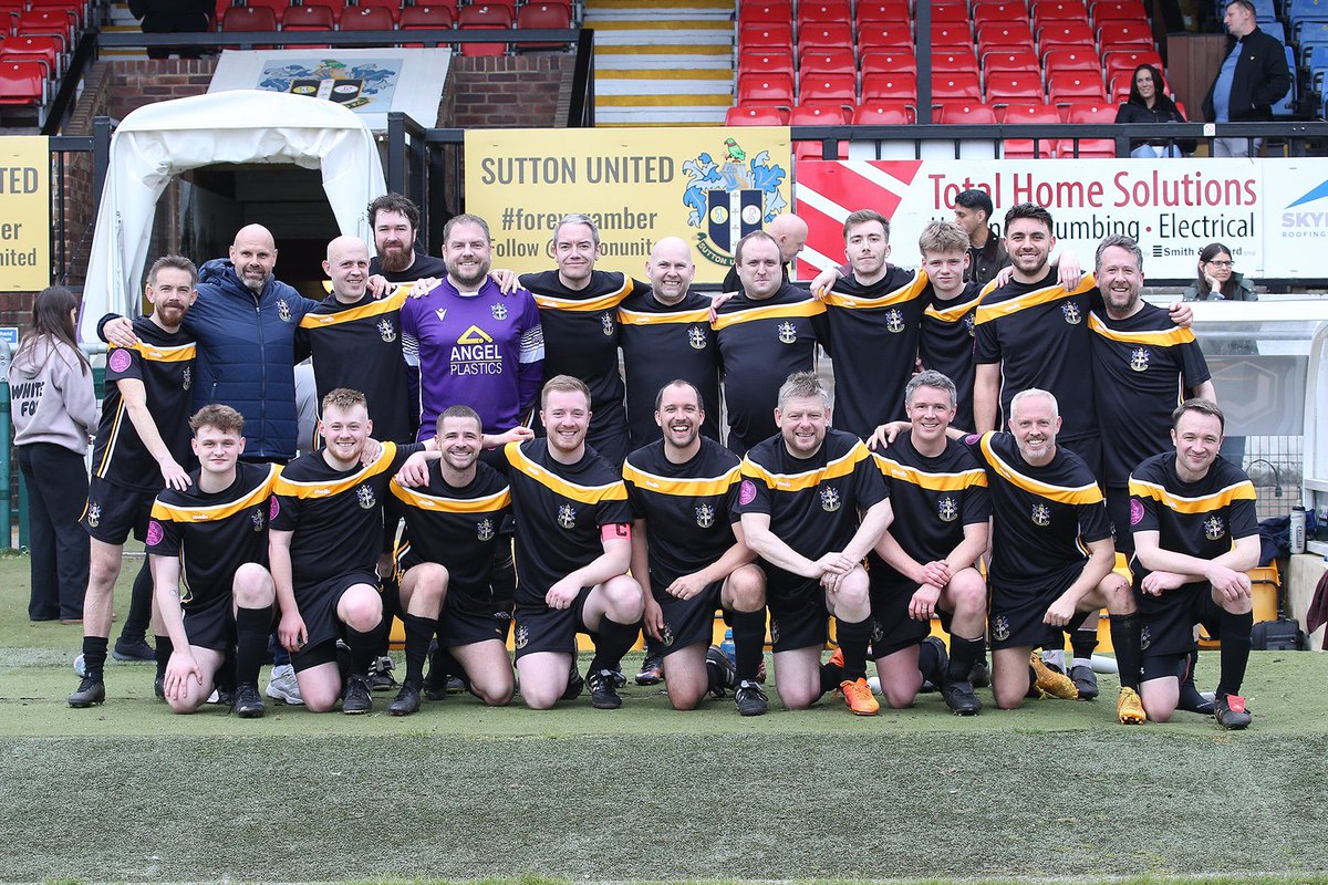 What an absolute privilege it is to organise #TheShoeboxTrophy Thank you to everyone who took part and who came to watch, for making the day what it was. Massive thanks to Anthony Fenton and Peter Fear for managing their teams. What a great day! @suttonunited
