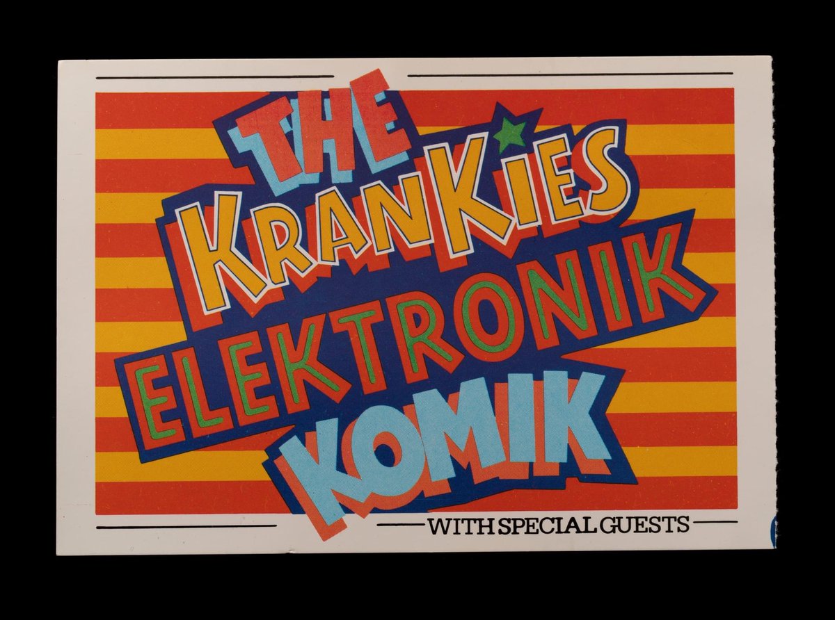 It's a Bank Holiday Special! 114. The Krankies Electronik Komic. 18 episodes (1985-7) BBC TV Centre. Starring Janette & Ian Tough And Geoffrey Durham. The Krankies and the Great Soprendo in Variety heaven on a Saturday tea time. Fandabidozi!