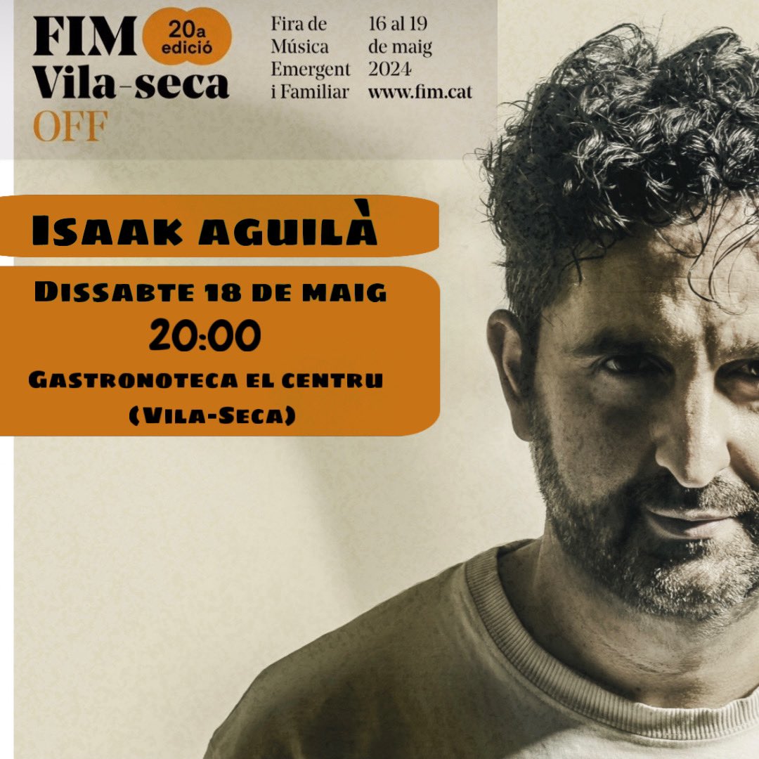 Fa dies que no faig un concertet amb la guitarreta! Què millor que fer-ho al <a href="/Fimvilaseca_/">☆FiM Vila-seca☆</a> ❤️