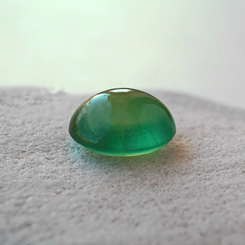 A beautiful oval shaped Prehnite cabochon from South Africa with a lovely bluish green color.
#gems #green #Blue #etsyshop #etsyfavorites