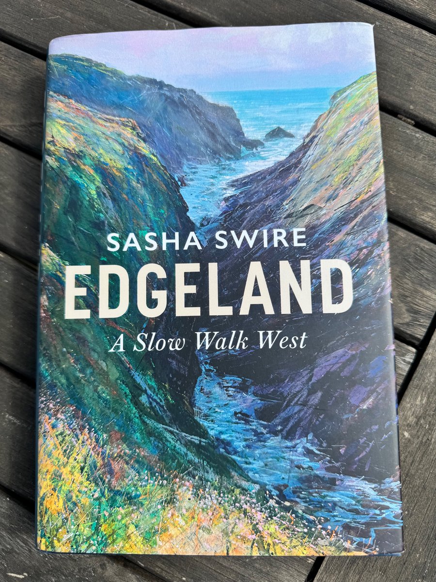 So lyrical, so evocative. I heard @SashaSwire talk @RedruthBookFest and just knew I'd love #Edgeland. South West Coast Path - here I come. @AbacusBooks