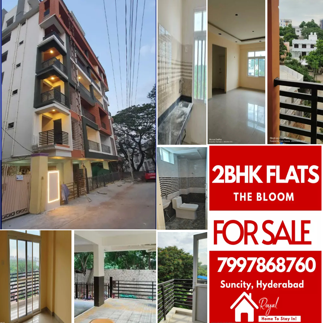 The Bloom | Super luxurious #flats are available for #sale in #Hyderabad city.

#flatsforsaleinhyderabad
#flatsinhyderabad
#Hyderabadflats
#flats
#apartment
#HyderabadHomes

Our Address : Suncity, Hyderabad | Contact us at 7997868760