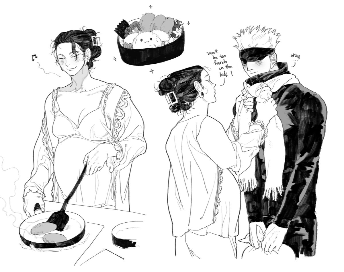 getoswomb's tweet photo. 五夏 
i miss drawing pregnant suguru 🥹 https://t.co/AdX0VJ76b5