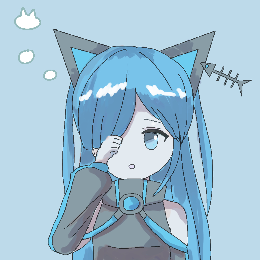 sequenceroid's tweet image. こんばんは🦫実は、明日7日の夕方頃に元気な感じの曲を投稿する事になりました!今回ミクちゃんと、それと猫使ビィちゃんとの初の制作になってます!ビィちゃん、耳に魚の骨のパーツがくっついてますね(かわいいですね)!明日の夕方ちと近所のコンビニ行く感じに遊びに来てもらえたらば嬉しいです𓃫