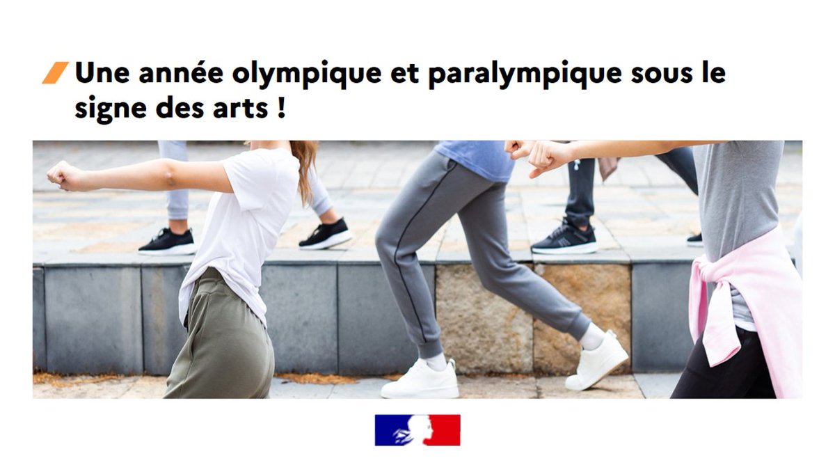 📌 Lu sur la page @eduscol_HDA, Une année olympique et paralympique sous le signe des arts ! Des ressources pédagogiques et documentaires pour explorer les liens entre les arts et le sport 👉 eduscol.education.fr/4008/une-annee… @eduscol_AP @eduscol_EPS @Paris2024