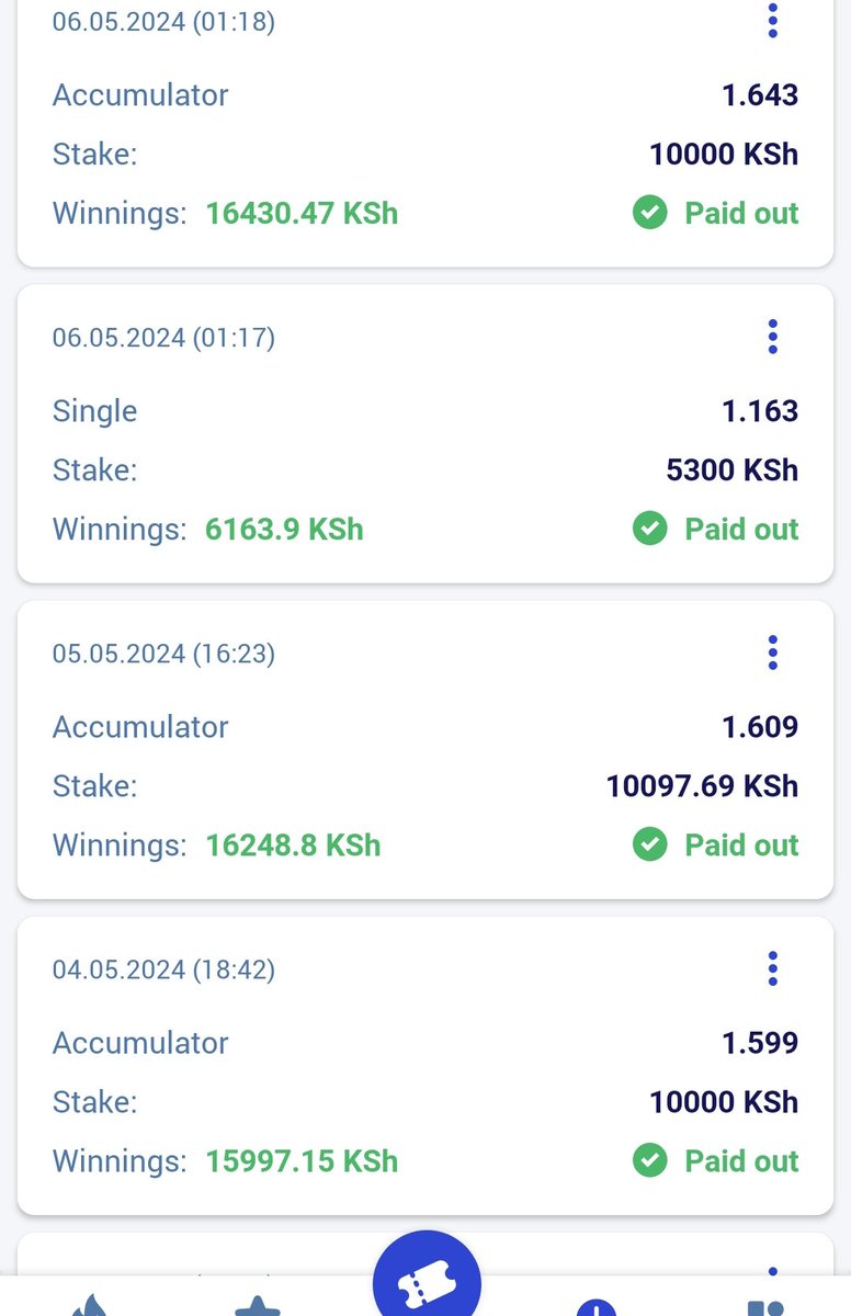 Watu wa #paripesa mnaonaje tukiwithdraw 6K daily🤑💥
#BOOMNATION
#BETINVESTOR001