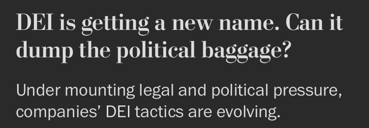 This article only mentions the strategists behind “the political baggage” once, in one sentence. @washingtonpost reveals it has no interest in informing and instead aims to continue to keep the public in the dark about the coordinated work of outrage machine think tanks.
