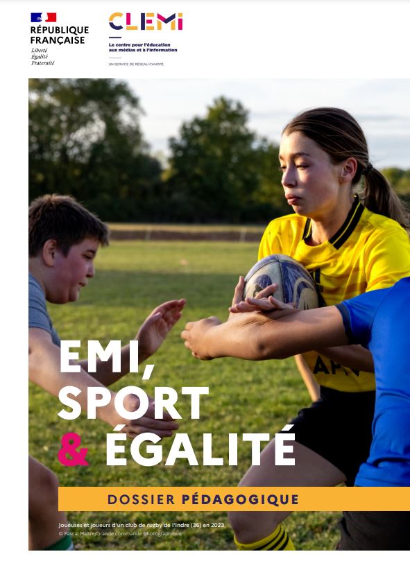 🚀En route vers les #JOP2024 🆕@LeCLEMI propose des ressources pédagogiques 🔹Aborder le sport par l'#EMI 👀 clemi.fr/les-objectifs/… 🔹L'égalité ♀️♂️ à travers le sport et les médias 📲dgxy.link/kxnVl 🔹Se former sur le journalisme sportif 👀e-inspe.fr