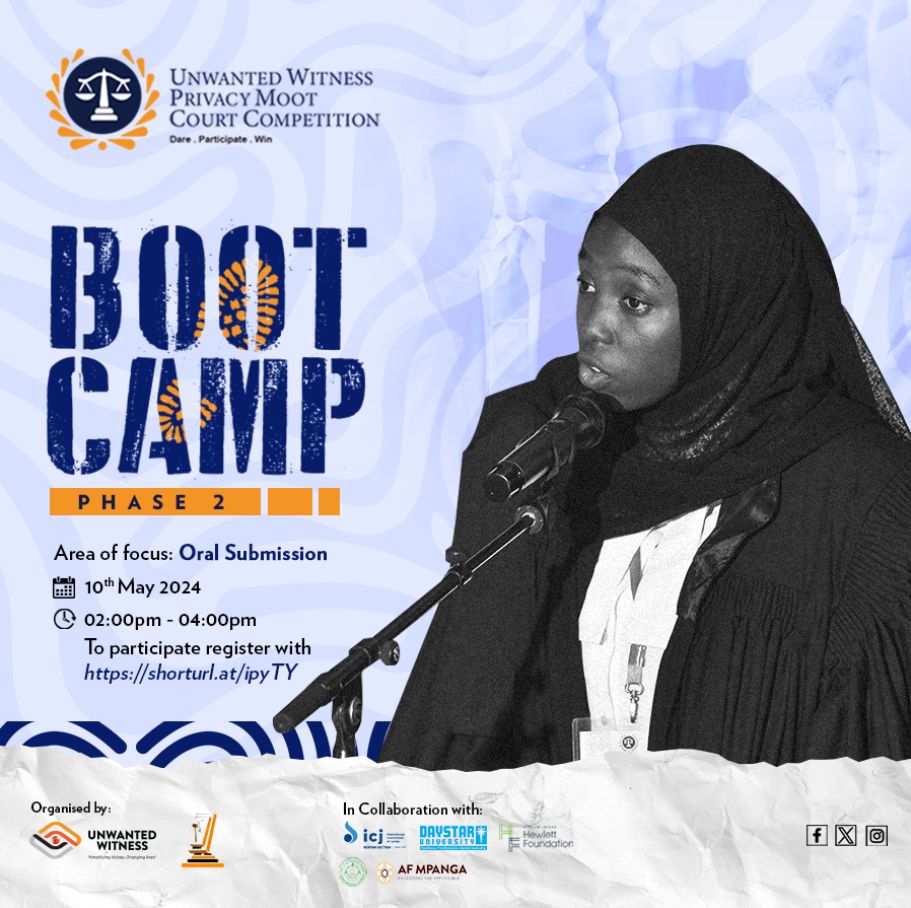 Phase 1 was just the beginning of your journey! Phase 2 awaits, where we delve into the art of oral submissions. Our experts are geared up to mentor you every step of the way at the #UWPrivacyMoot24 boot camp. Register bit.ly/4bmK570