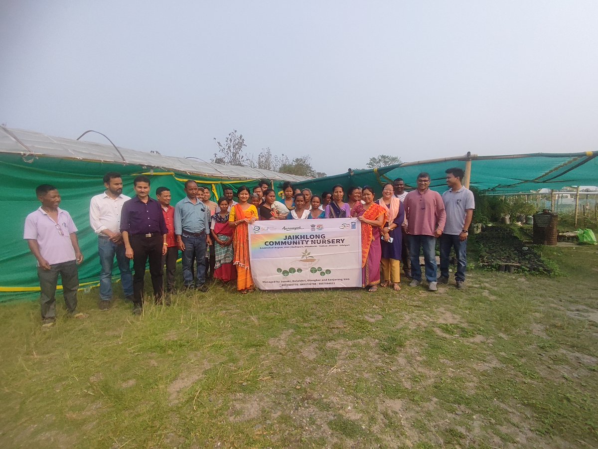 Human-elephant conflict affected #women in Assam's Udalguri dist have been trained on #NurseryManagement to nurture community-run nurseries. Aaranyak conducted the training with support from UNDP-GEF Small Grant Programme, MoEFCC and TERI for their wellbeing and #coexistence.