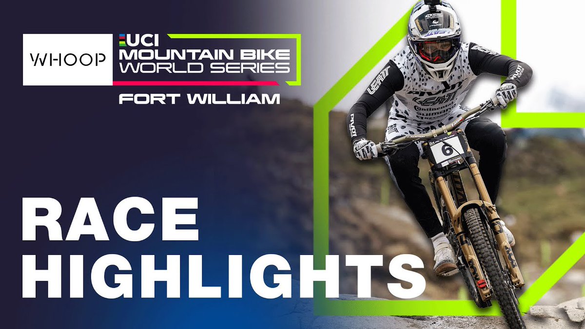 WATCH the Race Highlights from the opening round of the 2024 UCI Downhill World Cup from Fort William: lwmag.co.za/video-2024-dow… @MTBWorldSeries #DownhillMTB #MountainBike #MTB