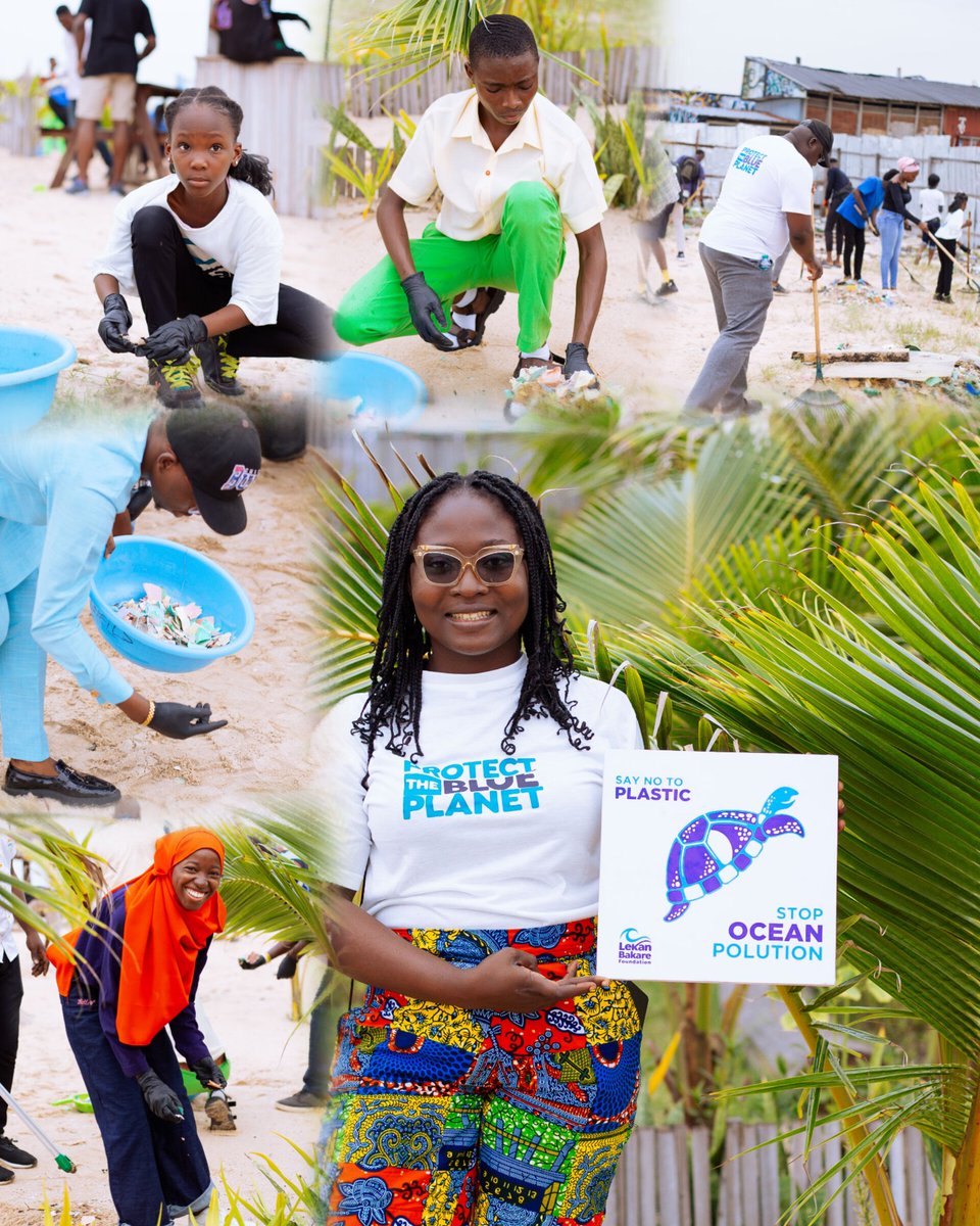 🌊💪 No age limits to making waves of change! 💙
As you setout this week, let us embrace the power of intergenerational collaboration to turn the tide our oceans and the planet for our collective good.
Be BLUEtermined to safeguard our marine ecosystem.

#LekanBakareFoundation…