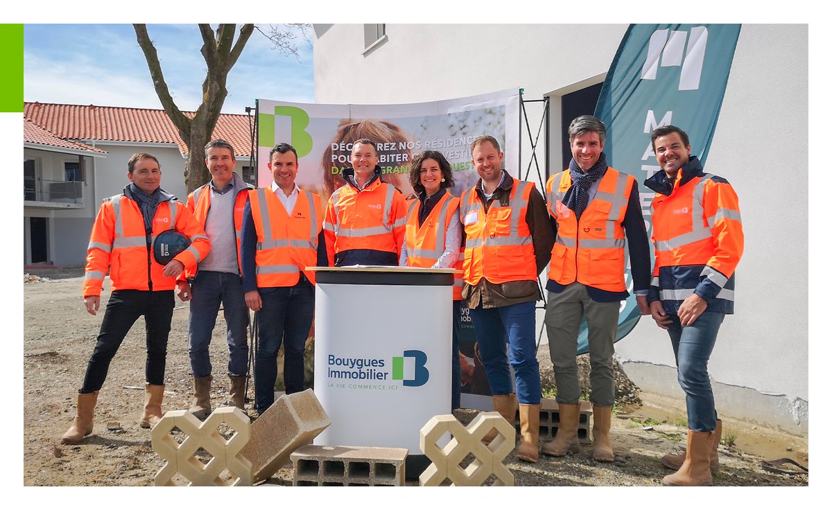 Nous sommes fiers d'annoncer la signature d'un partenariat innovant entre Bouygues Immobilier et Materrup ! 🧱

Pour poursuivre nos engagements en faveur d'une construction toujours plus responsable, locale et à plus faible empreinte carbone, nous venons de signer un accord avec