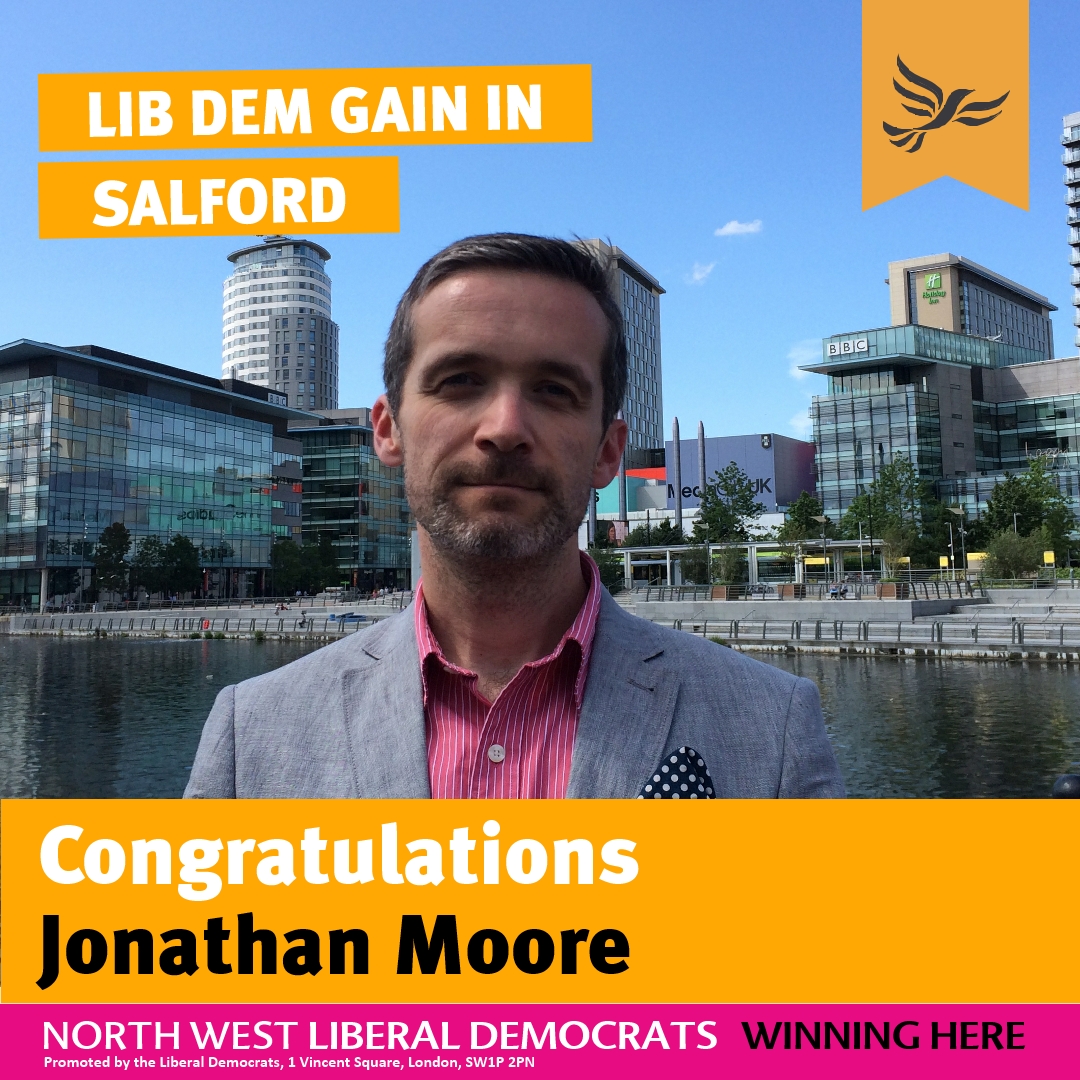 Local elections roundup: in Salford we gained another seat, in Quays.