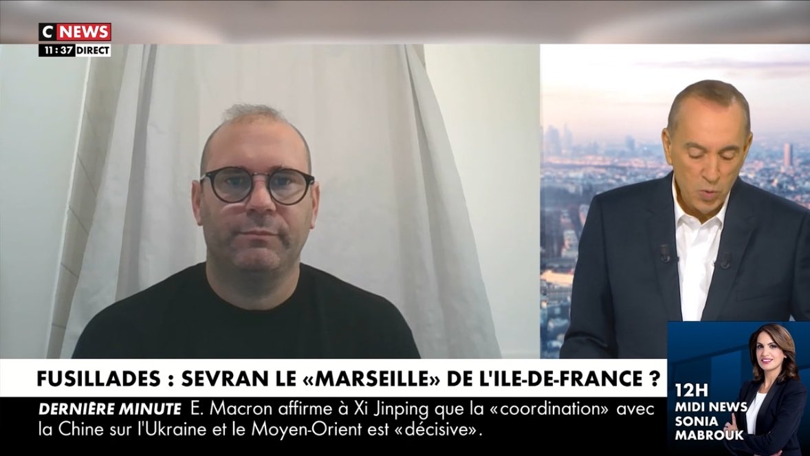 Fusillades : Sevran le « Marseille » de l’Ile-de-France ? Nos invités : @MartinGaragnon @p_condomines @MadiSeydi et @FrancoisCocq #morandinilive