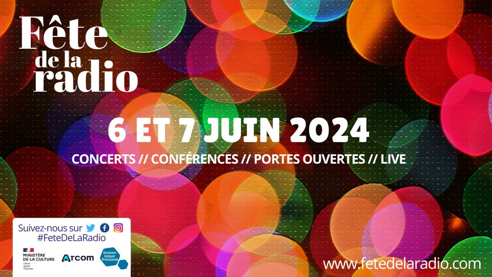 #SaveTheDate

📆La 4e Fête de la Radio aura lieu les 6 et 7 juin 2024 
#EducMédiasInfo 
👀fetedelaradio.com

📢Dans l'<a href="/ac_orleanstours/">Académie d'Orléans-Tours</a>, n'hésitez pas à relayer vos actions pour fêter la radio en milieu scolaire ‼️ #FeteDeLaRadio #FDR2024

Cc <a href="/Arcom_Poitiers/">Arcom Poitiers</a> <a href="/Arcom_Caen/">Arcom Caen</a>