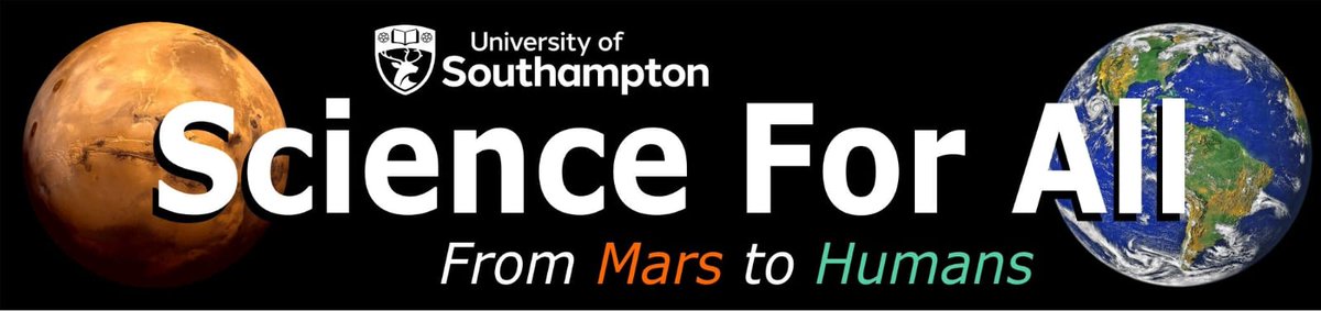 The 'Mars to Humans' team is ready for #Somerscience @GoodFriendBigM @UoS_Engagement @UoSChemistry #science