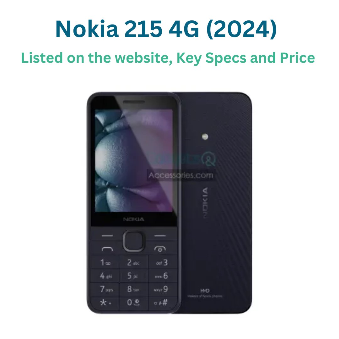 Get ready to upgrade to the future with the new Nokia 215 4G (2024)!

Check Price and Specs👇
gadgetsandaccessories.com/gadget/nokia-2…

#nokia #nokiapakistan #nokiamobiles #nokia215 #smartphone #gadgetsandaccessories #gadgets #accessories #technology #engineering #Pakistan