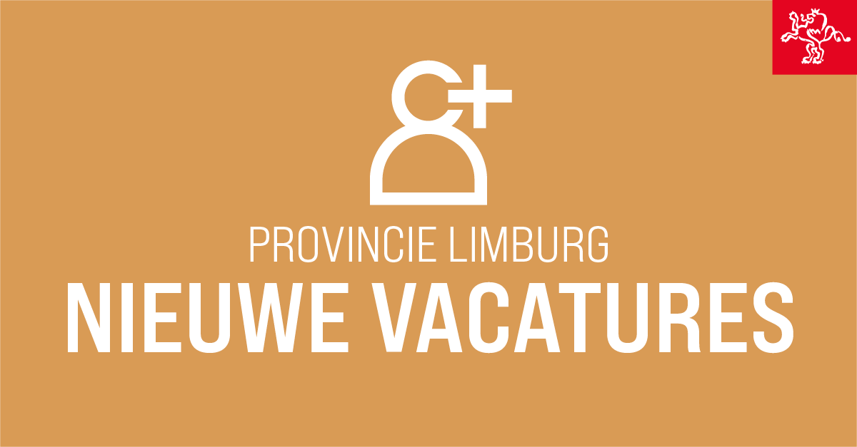 Solliciteer uiterlijk 23 mei voor 1 van deze 8 nieuwe vacatures: limburg.be/vacatures