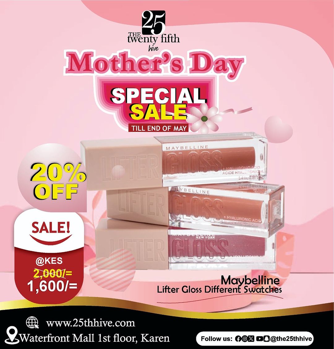 Elevate Mum’s makeup and skincare game this Mother’s Day with @The25thHive's incredible offers on makeup and skincare products this whole month! Swipe to see offers #MothersDay #MothersDayOffer #Makeup #Skincare #25thHive #TWFKaren #YouveArrived