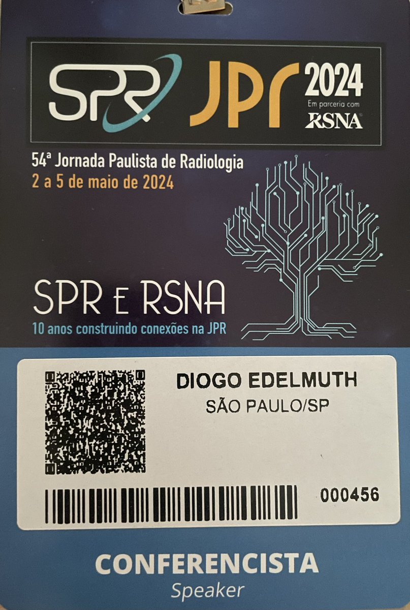 Pleasure to have contributed again with the biggest Radiology meeting in Latin America talking about the role of Radiology in diagnosing and treating patients with spinal #CSFleak #JPR24 @spradiologia