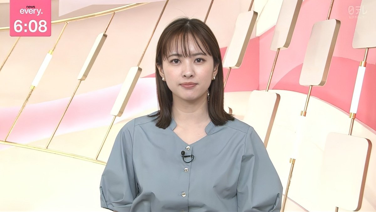 きょうのnews every. 河出奈都美さん