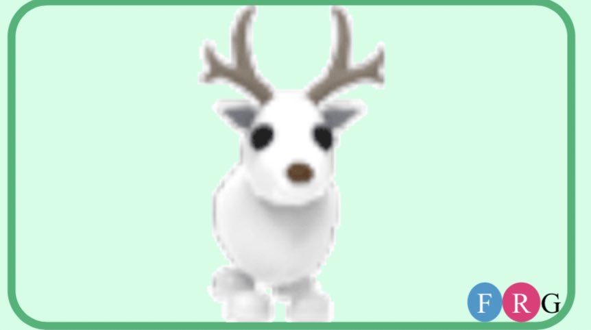 arctic reindeer giveaway! ꪆৎ • follow me & @jsspasrt • retweet #adoptme #adoptmegiveaway