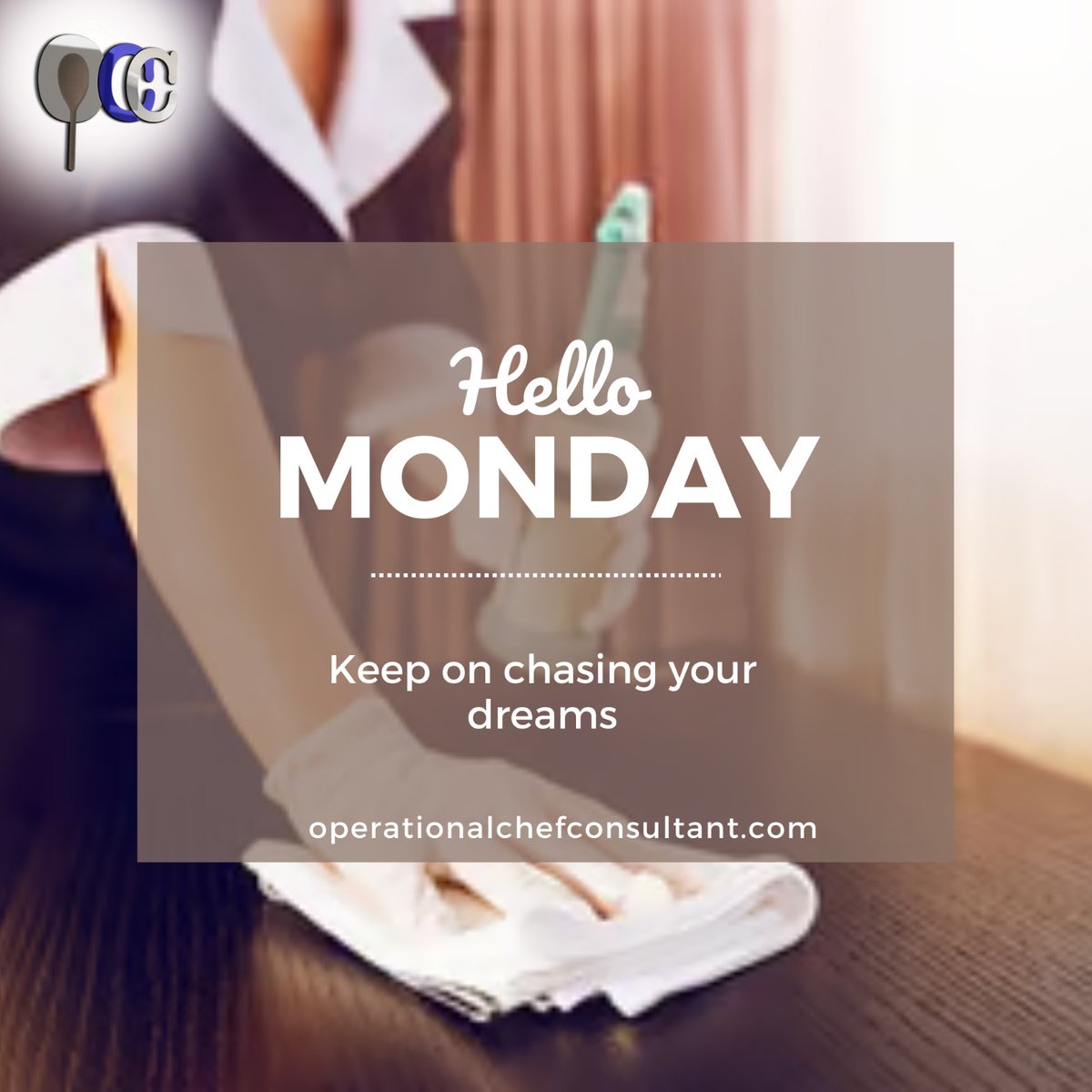 HELLO MONDAY!!!
Keep on chasing your dreams.
*
Contact Us:
☎ 03455120178
🌐operationalchefconsultant.com
*
#MondayMotivation #PositiveStarts #NewWeekEnergy
#MondaySmiles #FreshBeginnings
