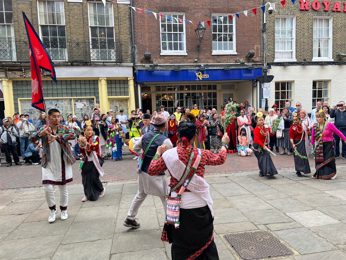 The Gurkha Nepalese Community Medway participated for the first time in Rochester Sweeps Festival on 5th May 2024, with full enthusiasm, presenting the rich cultures and traditions of Nepal through their performances and the wprkshop. Thankful to the ogranizers of this Festival!