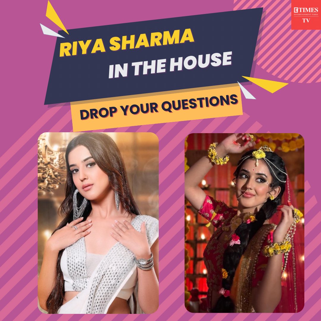 Actress #RiyaSharma is all set for an exclusive interview with us; drop in your questions for her! ❤️ #riyasharma #exclusive #etimestv