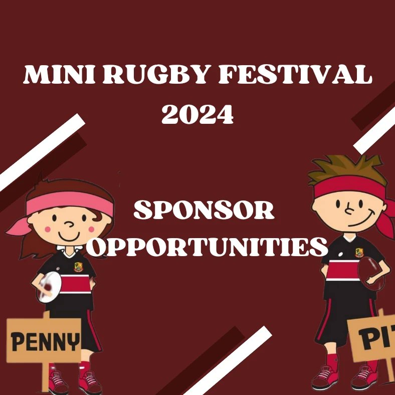 MINI RUGBY TOURNAMENT 

Not long now but  there's still time to join us as a sponsor & be part of supporting a fantastic day for around 500 kids.

PM or email plrfcbusiness@gmail.com.

#OneClubOneCommunity 
#DriveOnPL