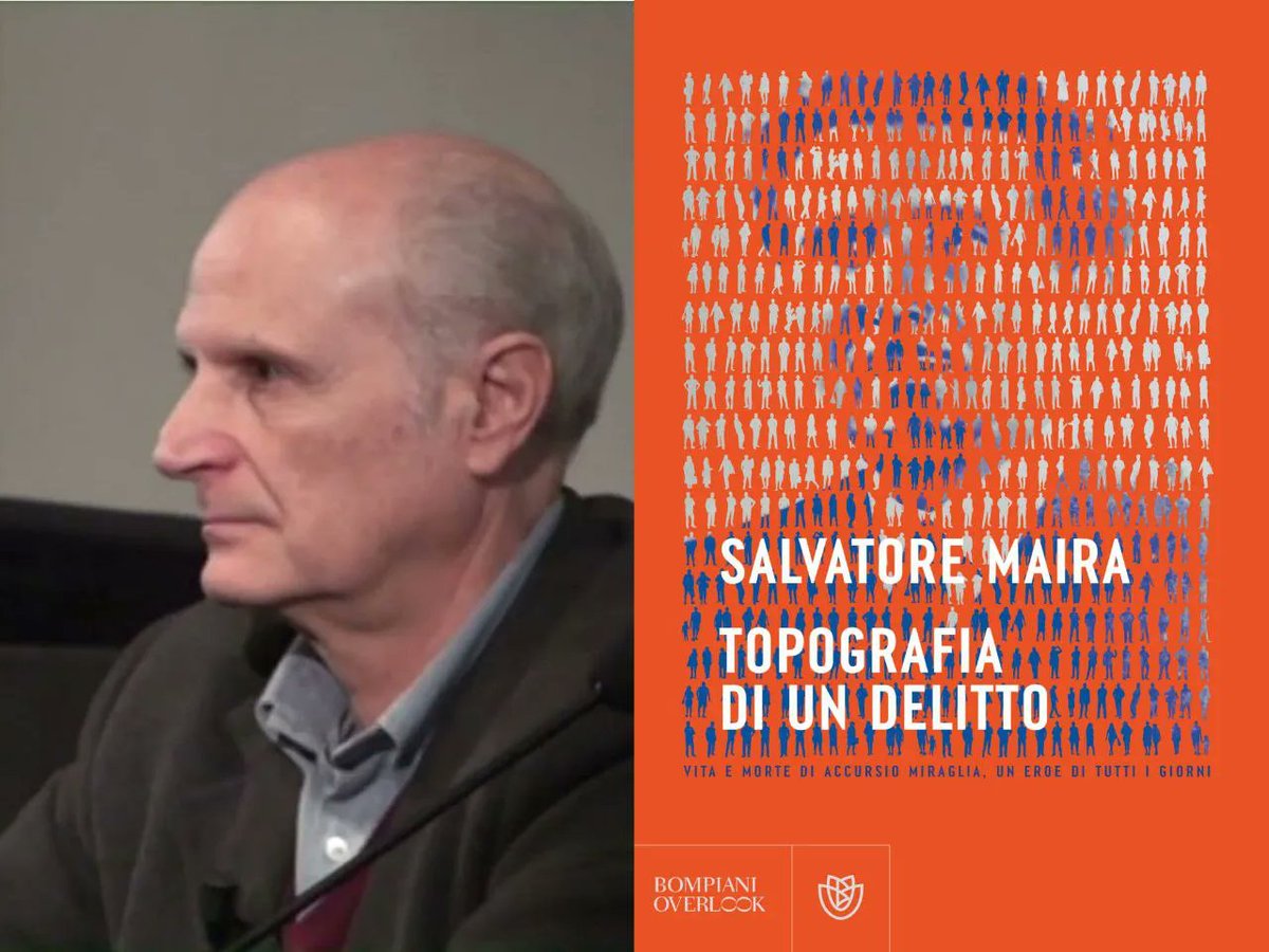 Il romanzo di Salvatore Maira, 'Topografia di un delitto' (@libribompiani), si nutre di sentimenti e documenti, giornali e testimonianze, e ci mostra la Sicilia e l’Italia dell’immediato dopoguerra, non lontane da quelle attuali Scrive (sli) lucialibri.it/2024/05/06/sal… @CasaLettori