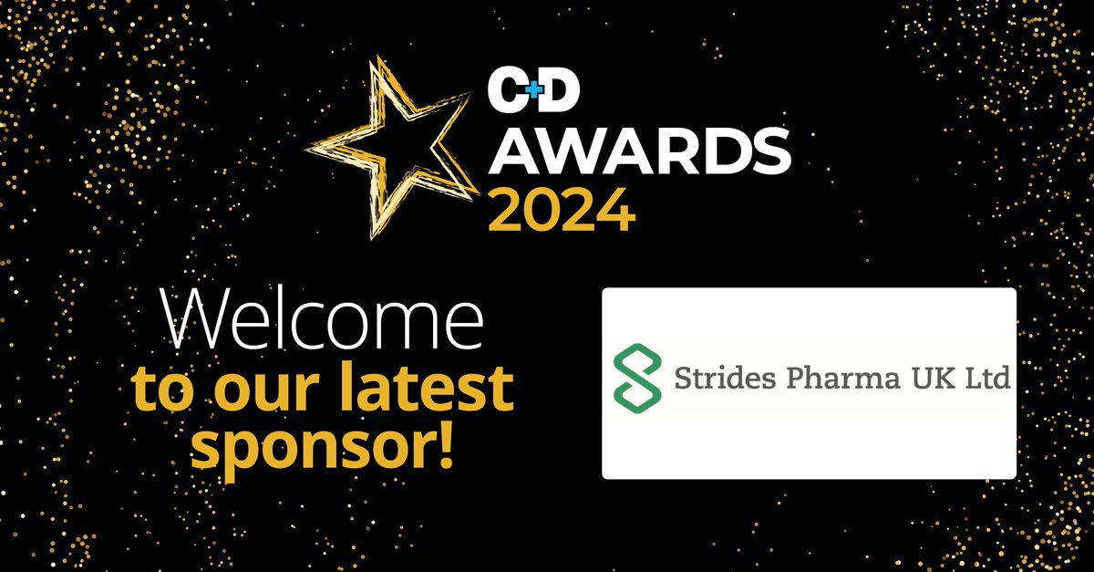 📸 Say cheese! We're thrilled to welcome Strides Pharma as our photobooth sponsor for the upcoming C+D Awards 2024! 
Don't forget to capture your memories of the Awards!

Hurry, there are just a few weeks left to enter! ow.ly/KvjO50QJpm9 

 #CDAwards #CommunityPharmacy