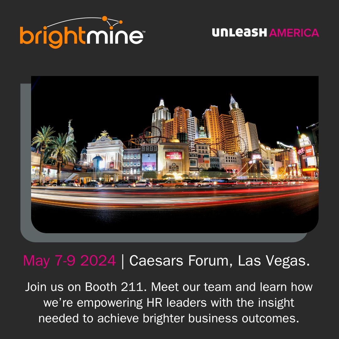 It’s almost time for Unleash America and we couldn’t be more excited to unveil Brightmine to everyone attending the event. Join us on Booth 211.
#Brightmine #UnleashAmerica #IndustryLeaders #HR
