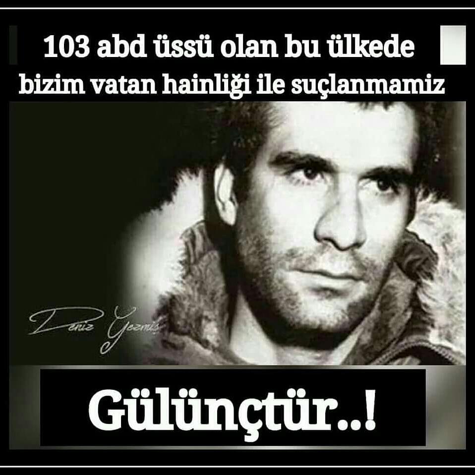 Amerikan emperyalizmine karşı ikinci milli kurtuluş savaşımızda gerçekten izindeyiz.Milli Kurtuluş Savaşımız yok edilemez.Onu yok etmek için bütün Türk milletini yok etmek gerekir. Tam Bağımsız Türkiye için Mustafa Kemal yürüyüşçüleri yazdık.
Deniz Gezmiş Anıtkabir defteri yazısı