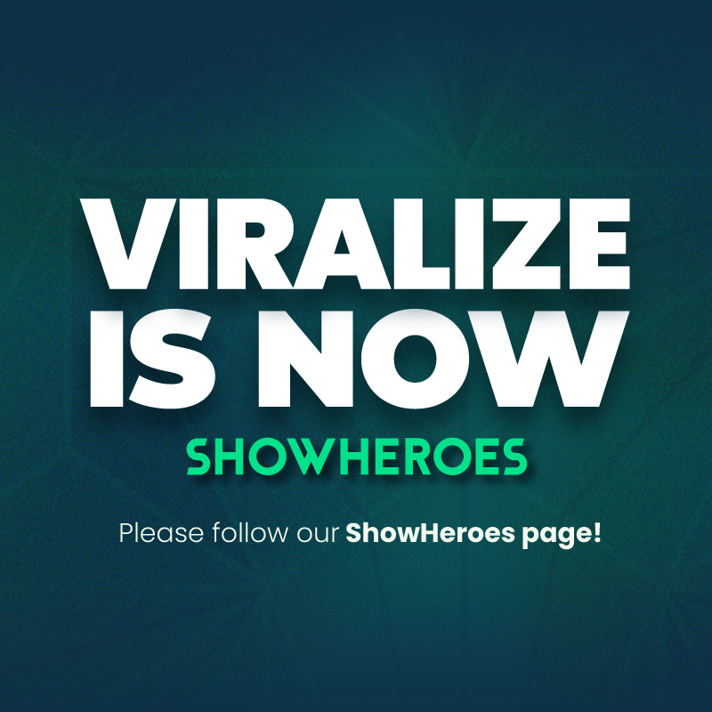 📣 Viralize will soon transition to the ShowHeroes brand! 3 yrs after our acquisition by <a href="/showheroesgroup/">ShowHeroes Group</a>, the Viralize name will sunset but we’ll continue to serve all our current global clients as ShowHeroes! 🌏

✅Follow us on our LI ShowHeroes account!
lnkd.in/diaWKJD