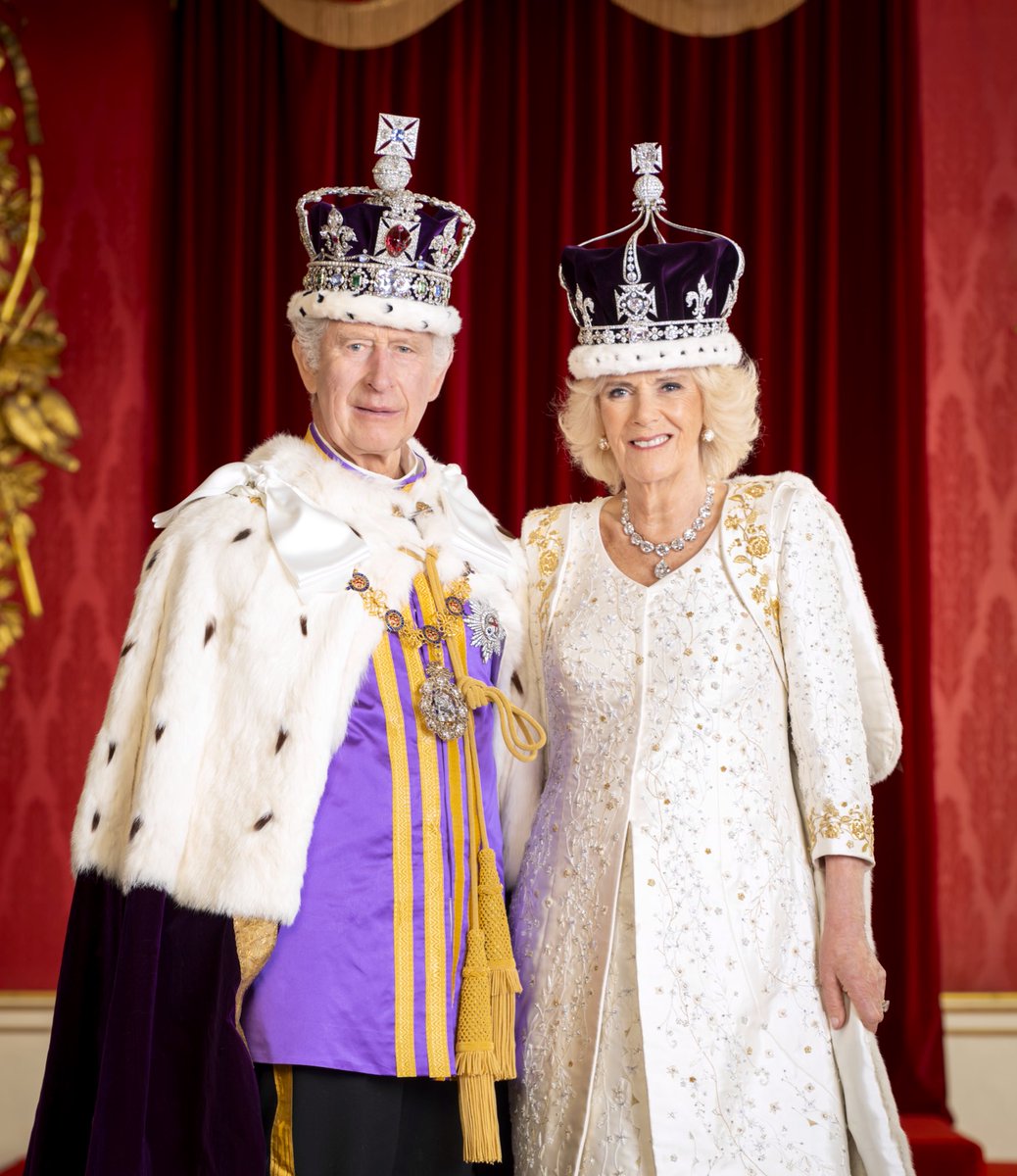 The Coronation of King Charles III and Queen Camilla took place a year ago today.

Their Majesties were crowned at Westminster Abbey on May 6th 2023.