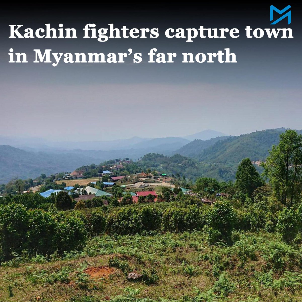 The town of Sumprabum in northern Kachin State’s Putao District is the latest to fall to anti-junta forces since the start of an offensive in early March Read More : myanmar-now.org/en/news/kachin… #Myanmar