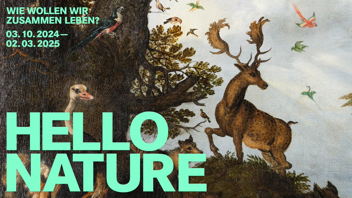 "Hello Nature! Wie wollen wir zusammen leben?" ... in fünf Monaten ist es so weit! gnm.de/ausstellungen/…

Los geht's schon vor Eröffnung im Großen Klosterhof des <a href="/GNM_Nuernberg/">GNM</a> mit monatlichen "Gesprächen im Grünen" &amp; lokalen Akteur*innen in #Nürnberg
