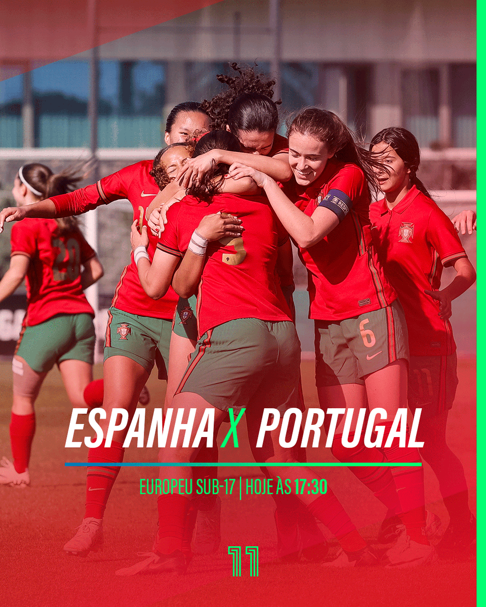 A caminhada portuguesa no #U17WEURO começa hoje com um 𝗗𝗨𝗘𝗟𝗢 𝗜𝗕𝗘́𝗥𝗜𝗖𝗢! 🏆

📌 Acompanha o Europeu, em direto, no Canal 11!

#Canal11 #FutebolEmPortuguês