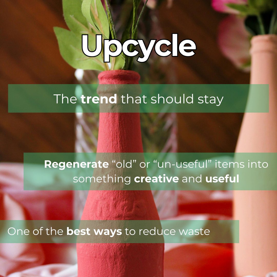 CircularInfluen's tweet image. 🍃🍃 Take into account these practices to make your life more sustainable 🍃🍃

🪴 Plant Native
🌊 Reuse water
🛠 Upcycle

#SustainableLiving #Sustainable #UpcycleRevolution