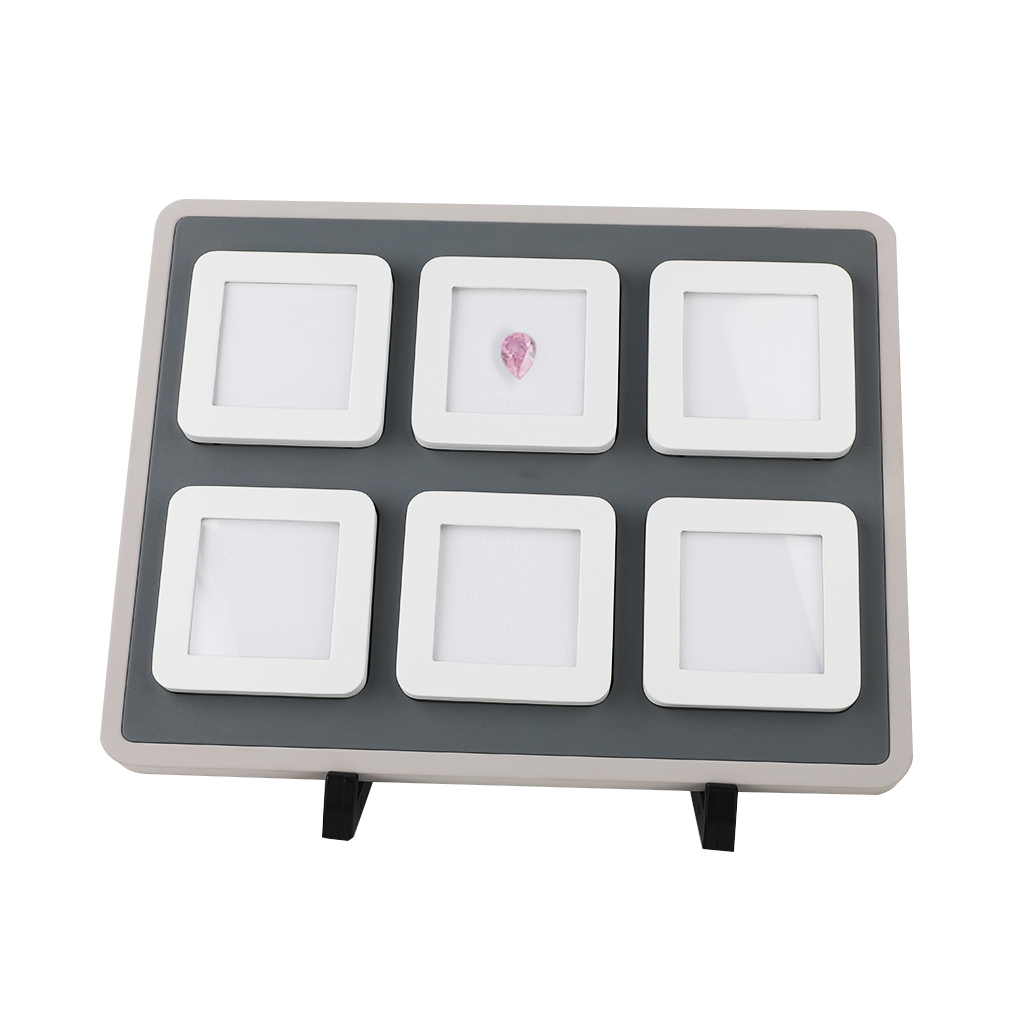 DK21676L-6 Large Deluxe Wooden Diamond Display Box Tray set
Tray size: 330 x 260 x 23mm
Color: Black or White
Exquisite and elegant gem box, better display your gemstone
#diamondtester #gemstonecheckingequipment #microscope #diamonddisplaybox #diamondtrayset #diamondtweezers